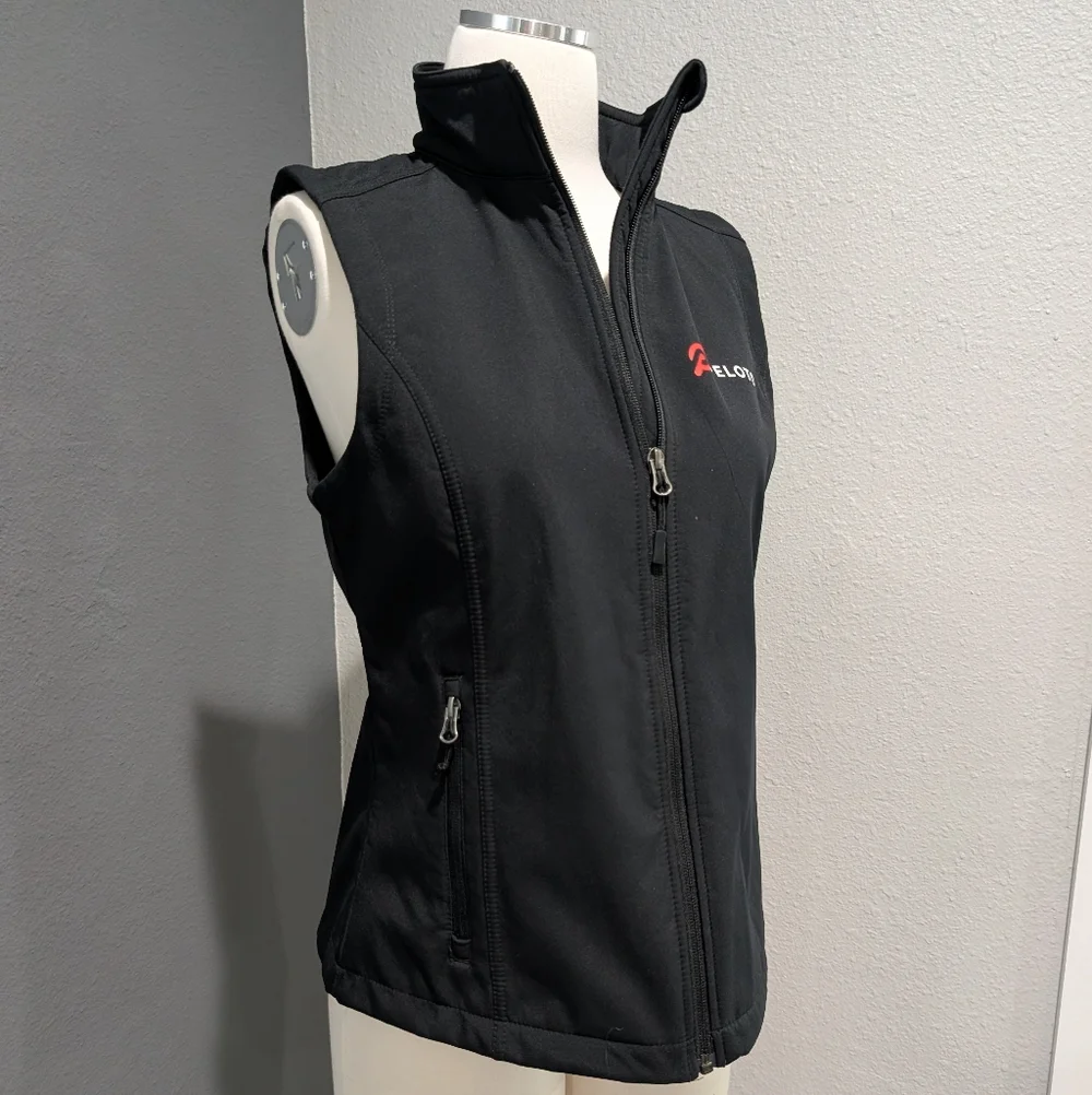 Peloton x Port Authority Black Softshell Vest - Ladies Medium - Full Zip - Picture 4 of 10